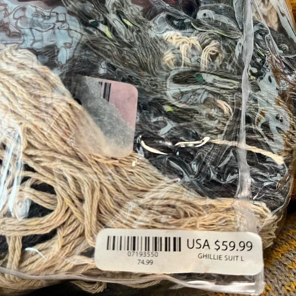 SOLD Camo Ghillie Kids 🎃Costume Large - Picture 2 of 2